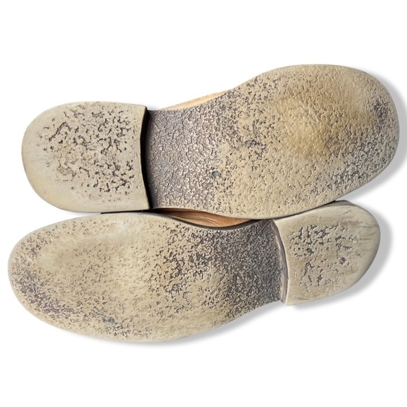 Bed Stu Tan Distressed Leather Oxford Shoes Size 10.5 - Picture 4 of 6